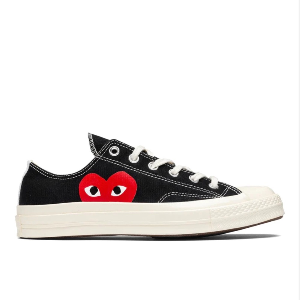 CONVERSE X COMME DES GARCONS PLAY ALL STAR CHUCK '70 OX - BLACK